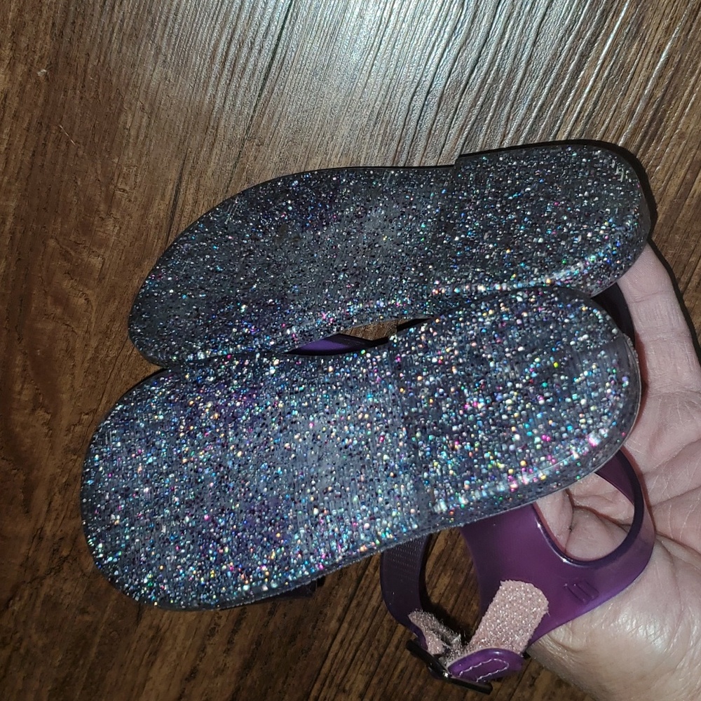 New Mini Melissa Lollipop Sandals Size 7 - Picture 4 of 10